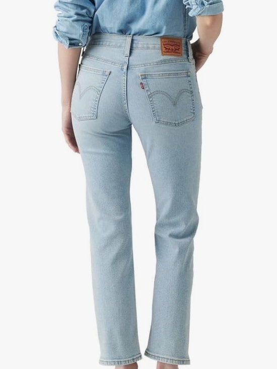 Levi's Denim - Levi's Wedgie Straight Jeans - Light Blue